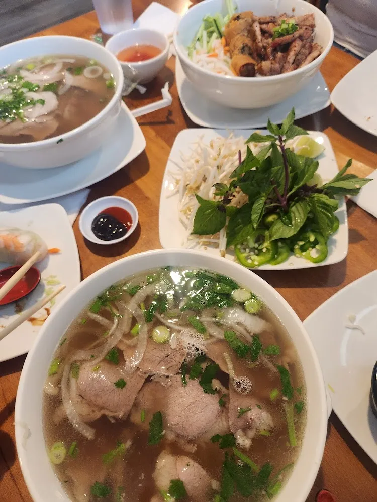 Beef with Rice Noodle Soup